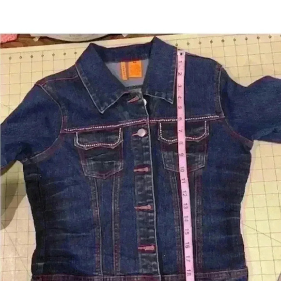 Custom repurposed Zanani Jean Jacket Size Medium - Picture 9 of 10